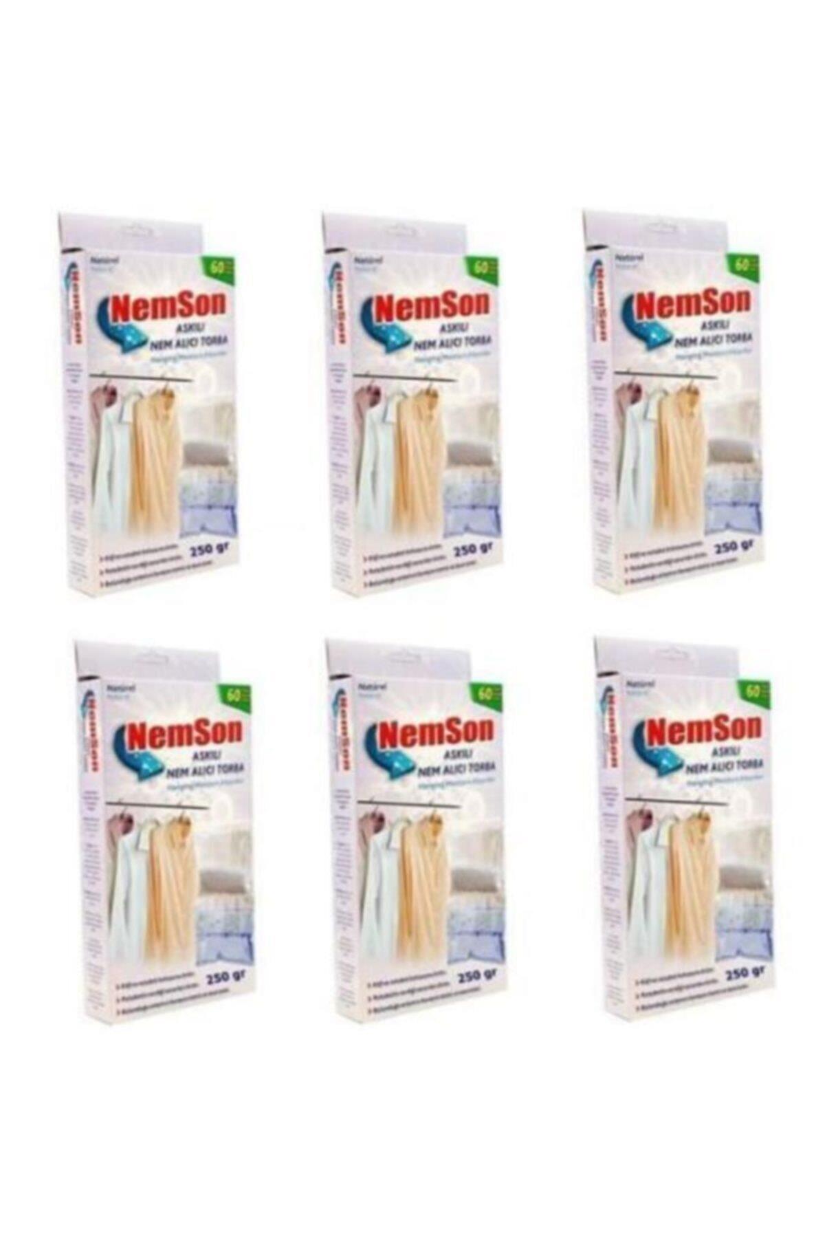 6 Adet - 250Gram - Nemson Nem Alıcı Askılık - Resim 3