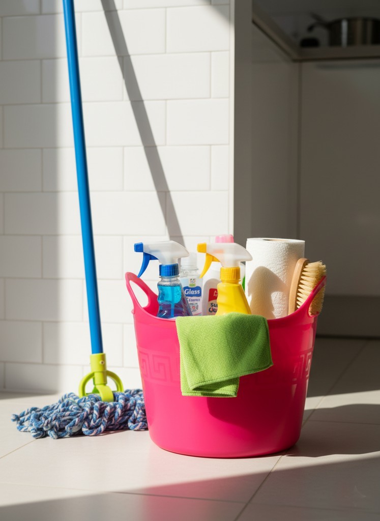 Sepeti  Pembe, Esnek Plastik Kova – 20 Litre, Temizli Kovası, Esneyebilen Oyuncak ve Çamaşır Sepeti - Resim 1
