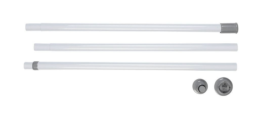 Teleskopik Askılık Direği – 165–300 cm Ayarlanabilir, Dayanıklı Metal Gövde - Resim 1