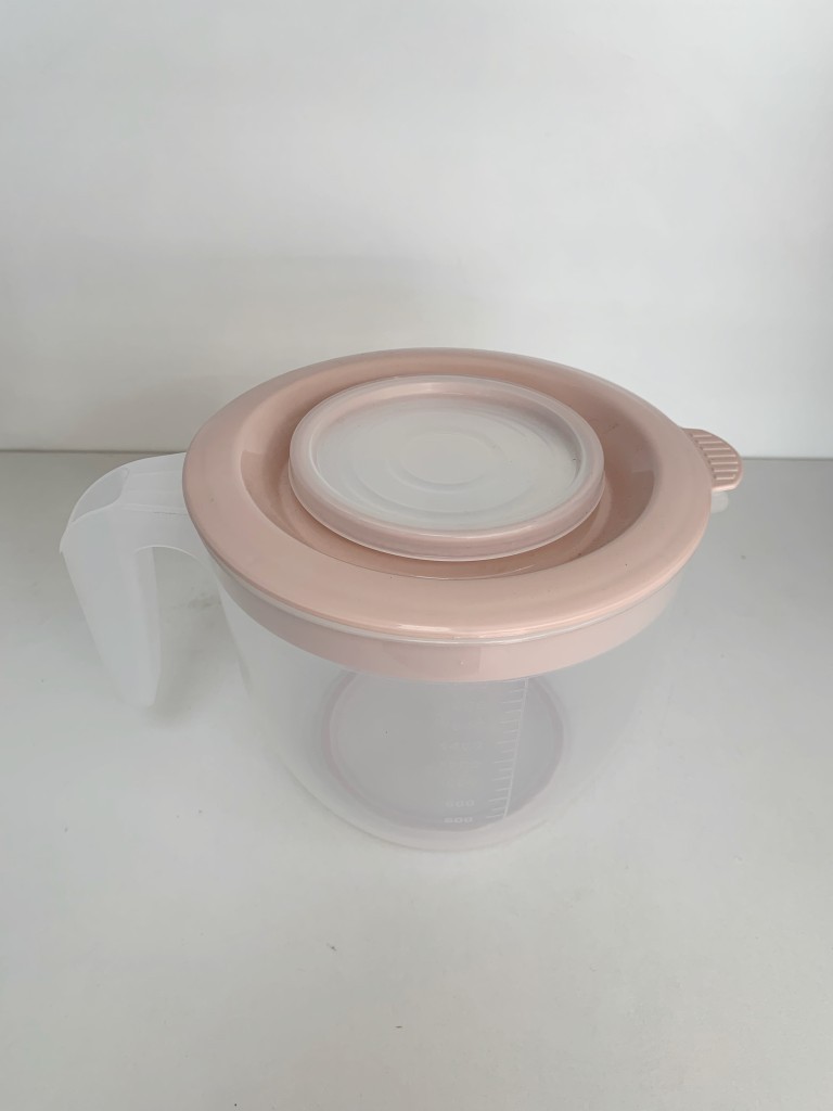 Pudra, Kapaklı Mikser Kabı Kaydırmaz Tabanlı 2 Litre - Resim 1