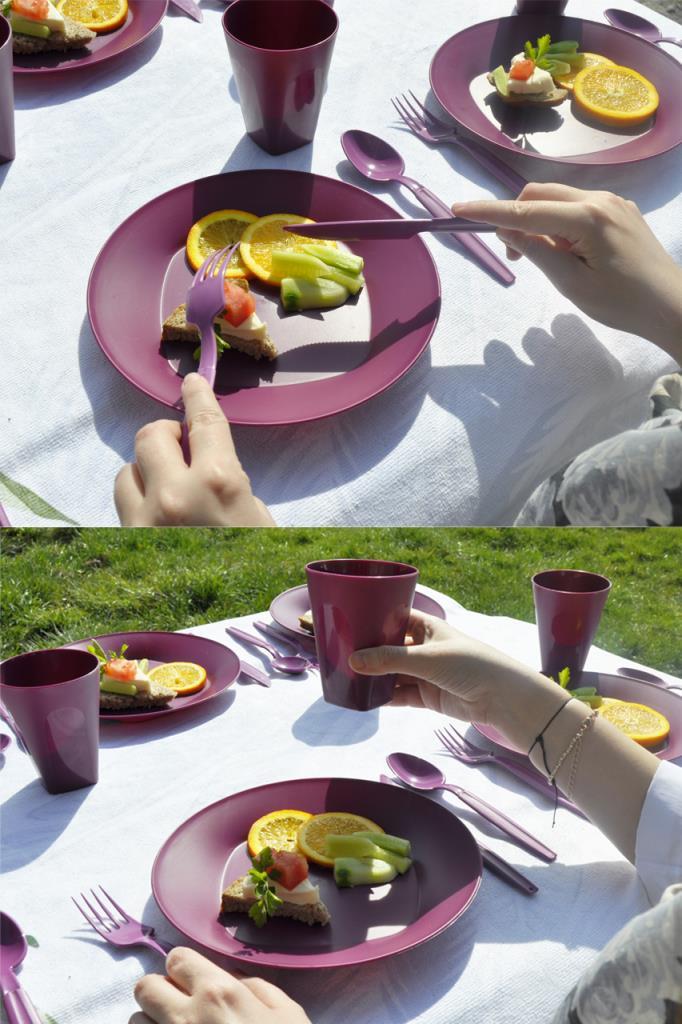 Mürdüm, Katlı Piknik Seti - Resim 1